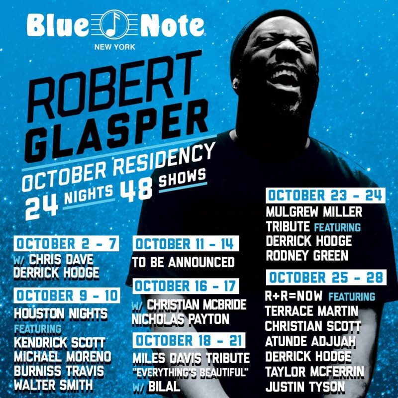 Robert Glasper Blue Note Residency