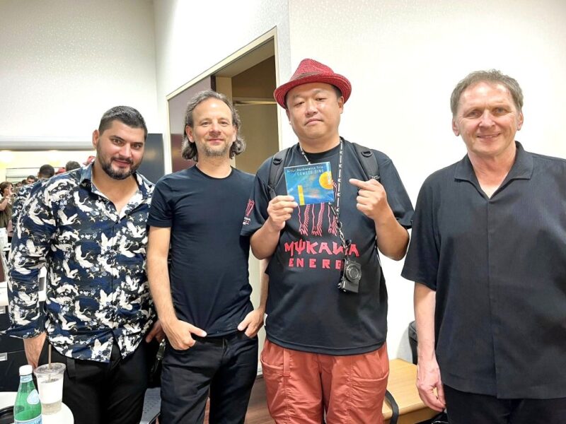 Artur Dutkiewicz Trio with Yoshinori Shirai, music journalist