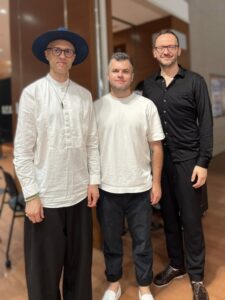 RGG trio,(from left) Krzysztof Gradziuk, Łukasz Ojdana, Maciej Garbowski